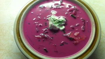 Рецепт Свекольника по-литовски