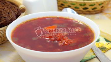 Рецепт Свекольника постного