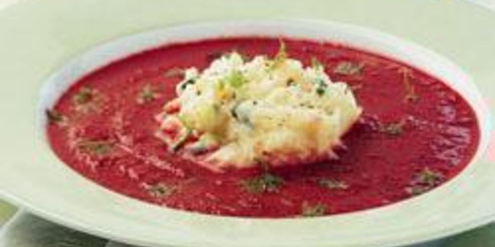 Как приготовить свекольник с фенхелем и овощным пюре