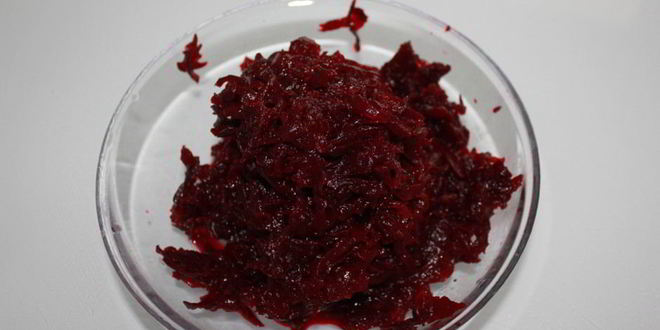 Рецепт свекольника с гренками