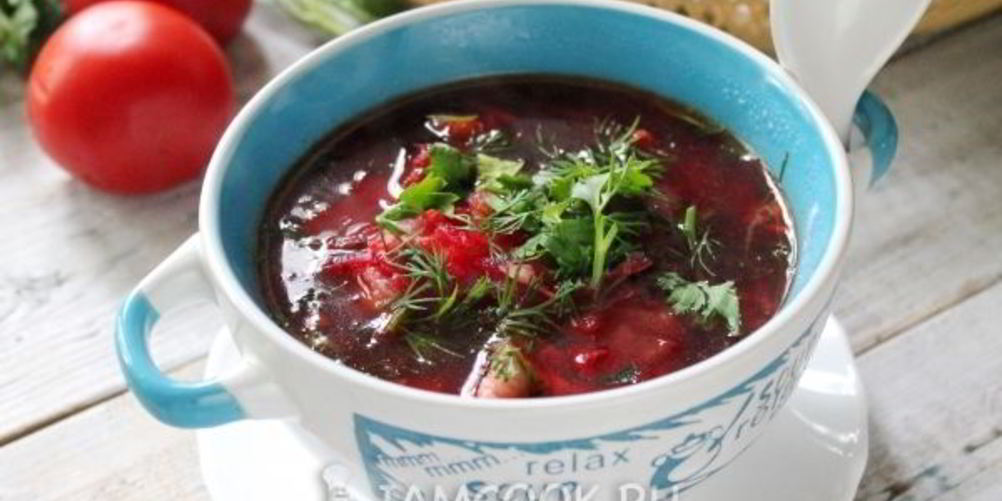 Как приготовить свекольник с капустой