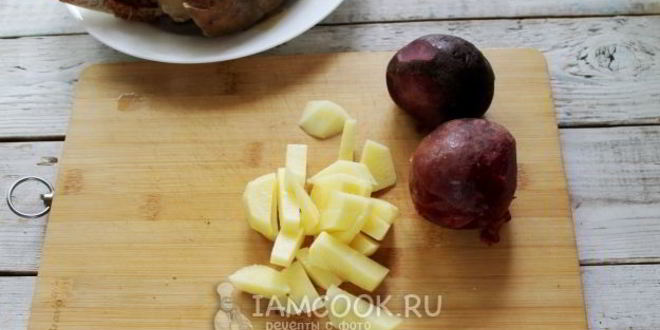 Рецепт свекольника с капустой