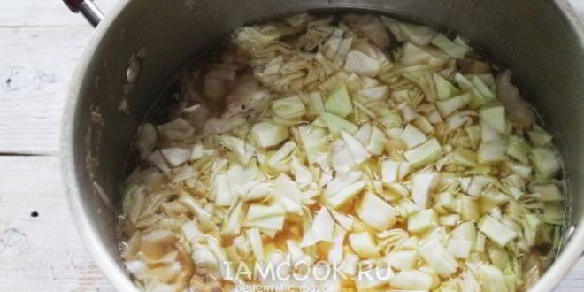 Рецепт свекольника с капустой