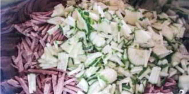 Рецепт свекольника с мясом