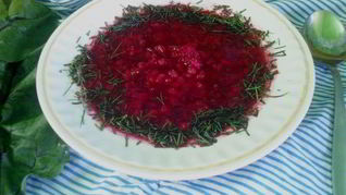 Рецепт Свекольника с перловой крупой