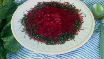 Рецепт Свекольника с перловой крупой