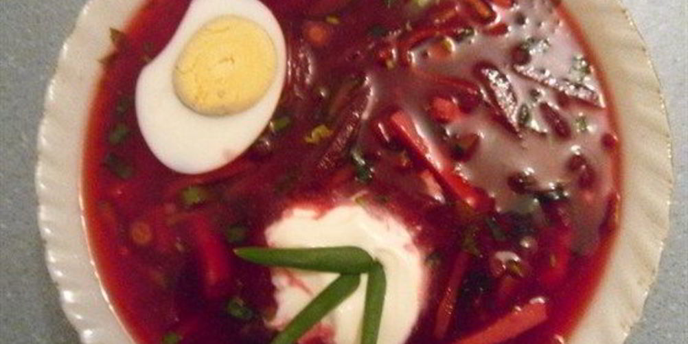 Как приготовить свекольник с ветчиной