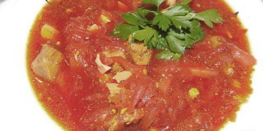 Как приготовить свекольник со свининой