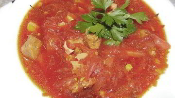 Рецепт Свекольника со свининой