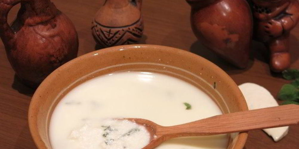 Как приготовить грузинский сырный суп гадазелили