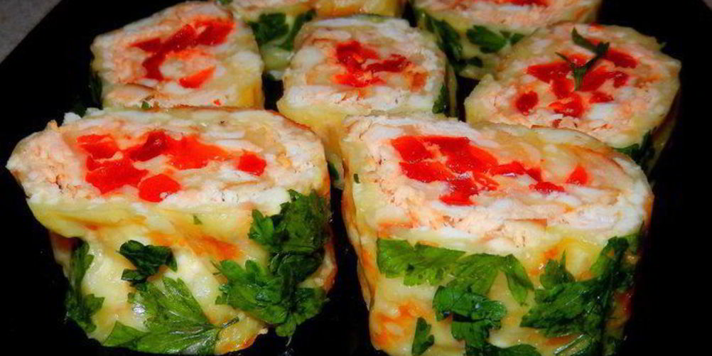 Как приготовить супербыстрый сырно-курино-перечный рулет