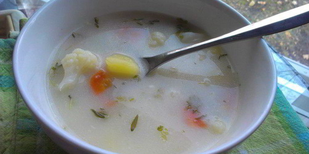 Как приготовить сырно-сливочный суп с цветной капустой