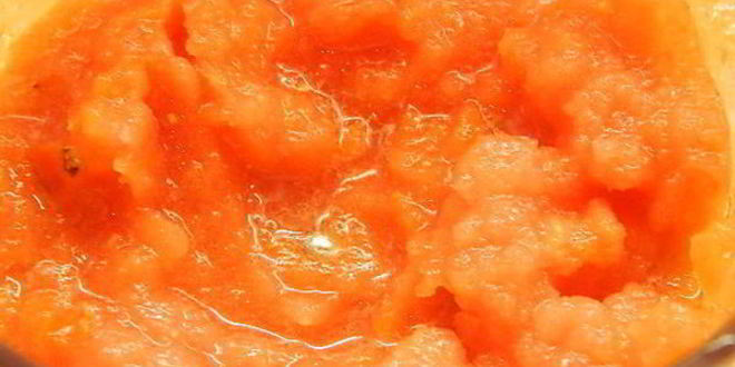 Рецепт сырно-томатного суп на курином бульоне