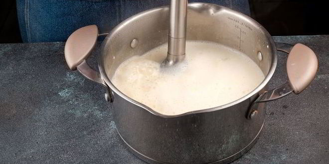 Рецепт сырного крема-супа с крабовым мясом