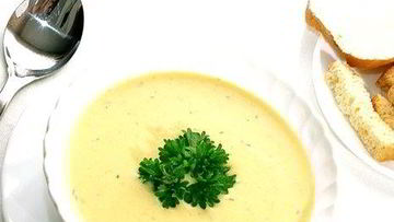 Рецепт Сырного крема-супа с манкой