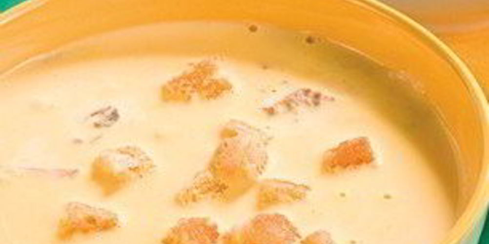 Как приготовить сырный крем-суп с морепродуктами