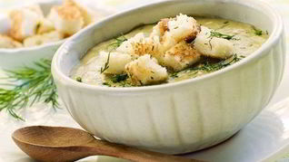 Рецепт Сырного крема-супа с плавленым сыром