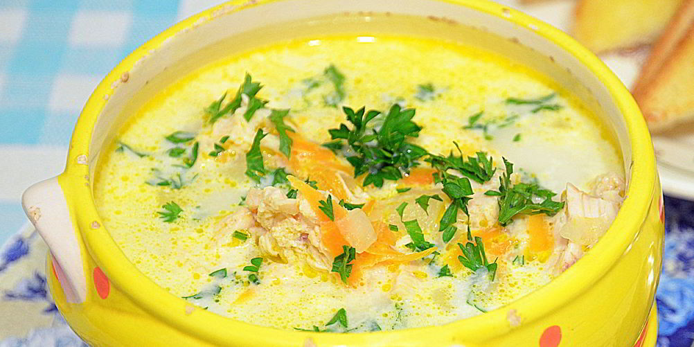 Как приготовить сырный суп по-французски с плавленым сыром