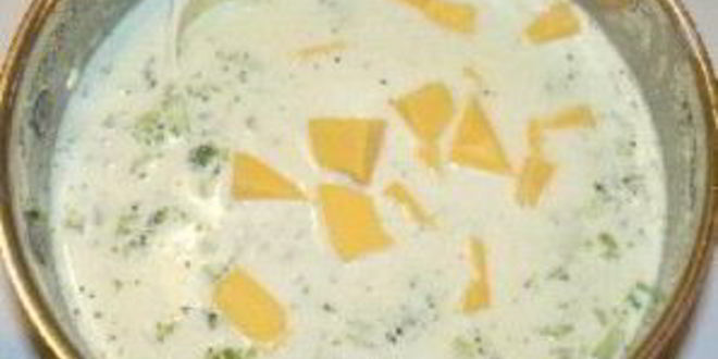 Рецепт сырного супа с брокколи