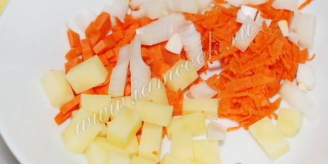 Рецепт сырного супа с фрикадельками