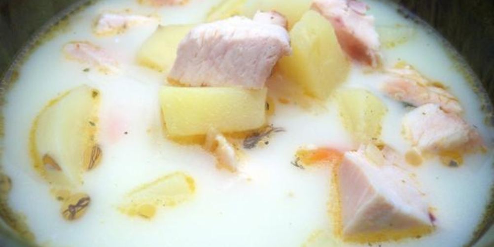 Как приготовить сырный суп с копченой курицей