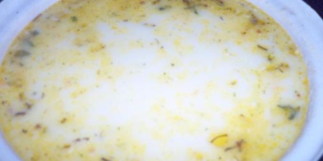 Рецепт сырного супа с копченой курицей