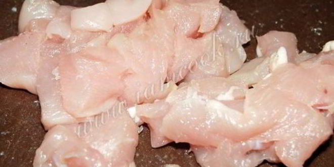 Рецепт сырного супа с куриной грудкой