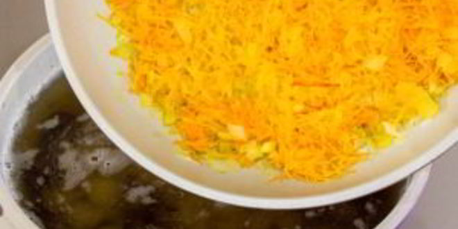 Рецепт сырного супа с опятами