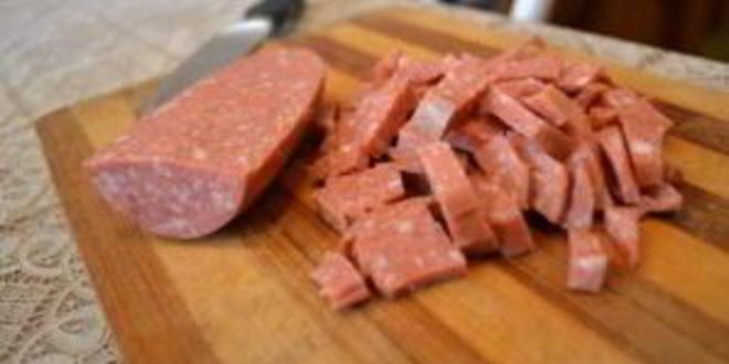 Рецепт сырного супа с сосисками