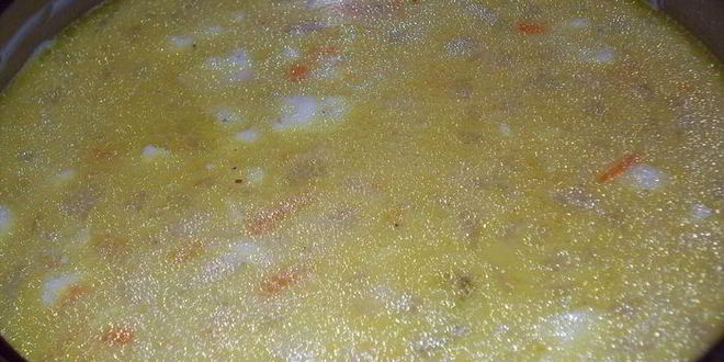 Рецепт сырного супчика морского