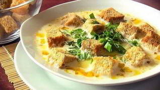 Рецепт Сырного супчика с картофелем и морковью