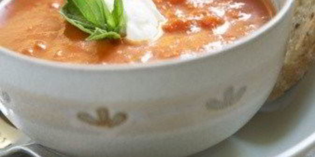 Как приготовить томатный крем-суп с нутом и кумином