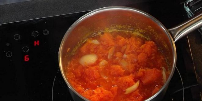 Рецепт тыквенного супа-капучино с хрустящими тостами