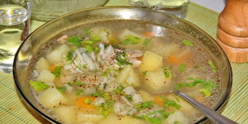 Как приготовить домашнюю уху из морского окуня