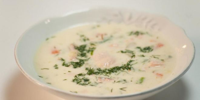 Рецепт финской ухи с кетой