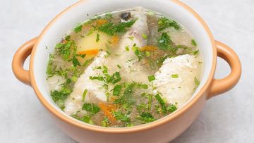 Рецепт Ухи из белого амура