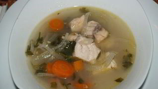 Рецепт Ухи из кефали