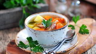 Рецепт Ухи из консервированной сайры