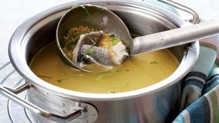 Рецепт Ухи из сига по-домашнему