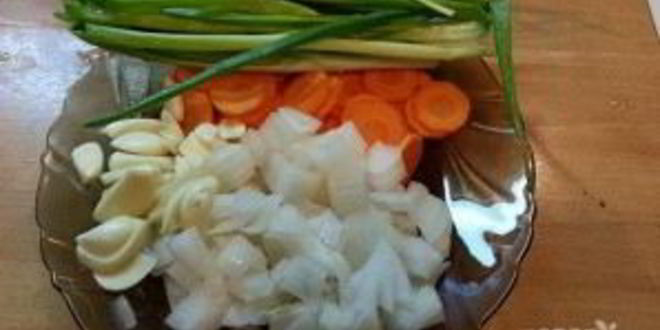 Рецепт ухи на курином бульоне