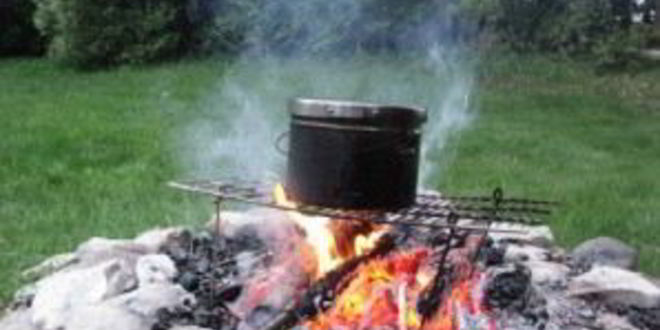 Рецепт ухи на природе