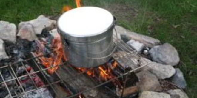 Рецепт ухи на природе