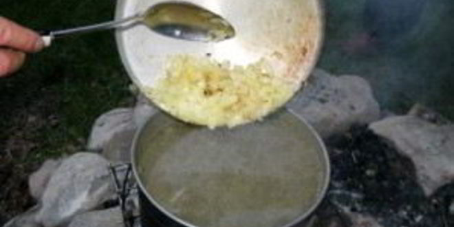 Рецепт ухи на природе