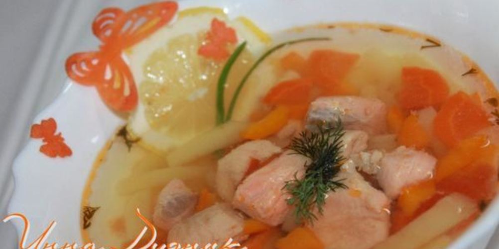 Как приготовить уху с форелью