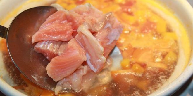 Рецепт ухи с форелью