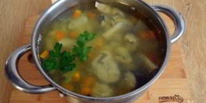 Рецепт ухи в хлебном горшочке