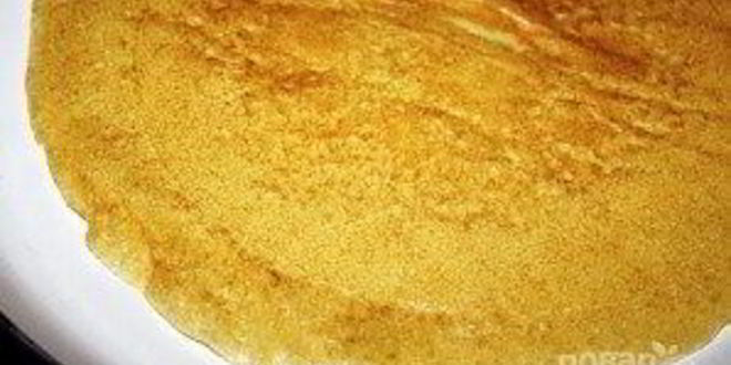 Рецепт блинчиков на кефире тонкие с дырочками