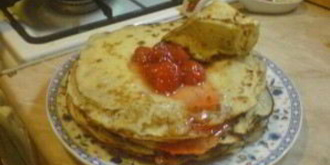 Рецепт блинчиков на минералке