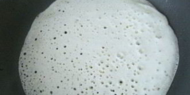 Рецепт блинчиков на молоке с яблоками