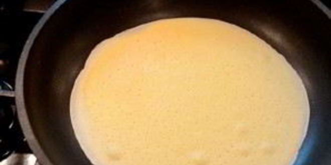 Рецепт блинчиков на воде